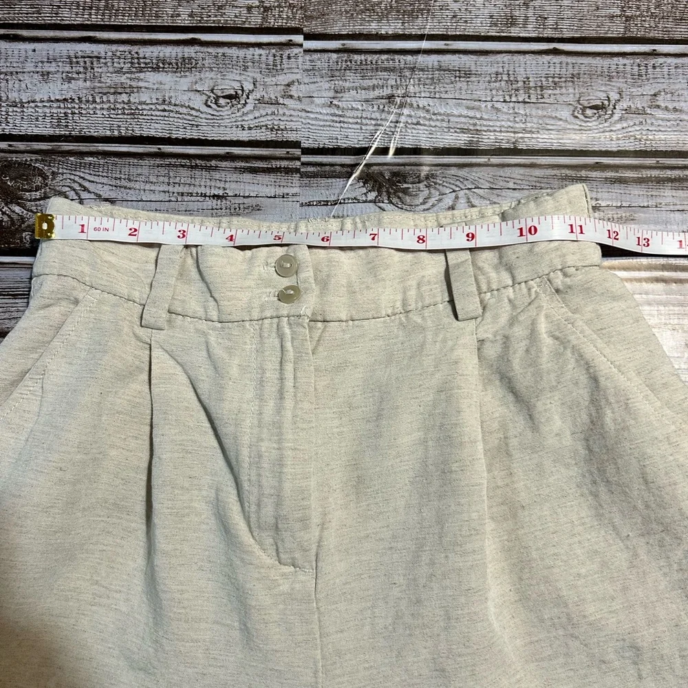 H&M Coastal Linen Blend Pants size 0